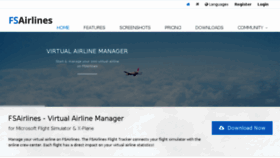 What Fsairlines.net website looked like in 2018 (6 years ago)