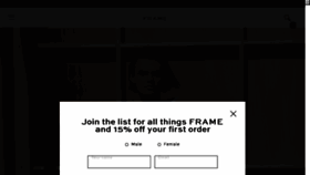 What Frame-store.com website looked like in 2018 (6 years ago)