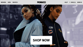 What Fiorucci.com website looked like in 2018 (6 years ago)