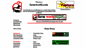 What Farmworld.com website looked like in 2018 (6 years ago)