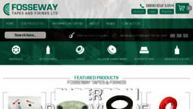 What Fossewaytapes.co.uk website looked like in 2018 (6 years ago)