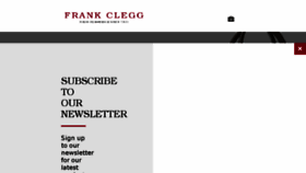 What Frankcleggleatherworks.com website looked like in 2018 (6 years ago)