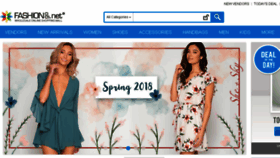 What Fashiongo.net website looked like in 2018 (7 years ago)