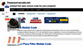 What Freesourcecode.net website looked like in 2018 (6 years ago)