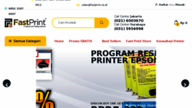 What Fastprint.co.id website looked like in 2018 (6 years ago)