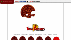 What Freshbrothers.com website looked like in 2018 (6 years ago)