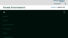 What Fisherinvestments.com website looked like in 2018 (6 years ago)