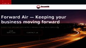 What Forwardair.com website looked like in 2018 (6 years ago)