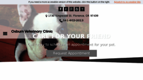 What Florenceveterinary.com website looked like in 2018 (6 years ago)
