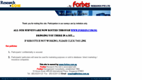 What Forbes.sg website looked like in 2018 (6 years ago)