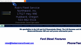 What Fleetservicenorthwest.com website looked like in 2018 (6 years ago)