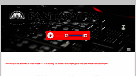 What Fantasyfm.co.uk website looked like in 2018 (6 years ago)