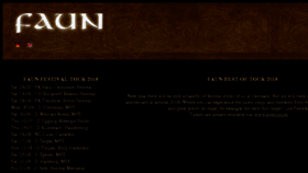 What Faune.de website looked like in 2018 (6 years ago)
