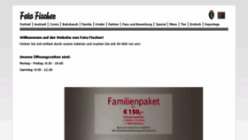 What Fotofischer.at website looked like in 2018 (8 years ago)