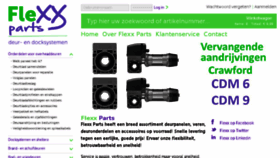 What Flexxparts.nl website looked like in 2018 (6 years ago)
