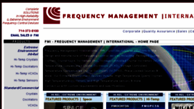 What Frequencymanagement.com website looked like in 2018 (6 years ago)
