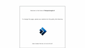 What Fotopostzegel.nl website looked like in 2018 (6 years ago)