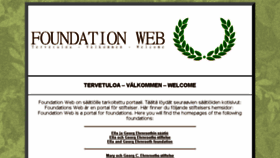 What Foundationweb.net website looked like in 2018 (6 years ago)