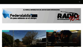 What Federalaldia.com.ar website looked like in 2018 (6 years ago)