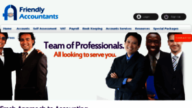What Friendly-accountants.com website looked like in 2018 (6 years ago)