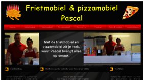 What Frietmobielpascal.be website looked like in 2018 (6 years ago)