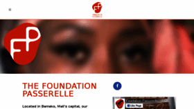 What Fondationpasserelle.com website looked like in 2018 (6 years ago)