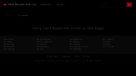 What Freemovies4u.us website looked like in 2018 (6 years ago)