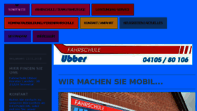 What Fahrschuleubber.de website looked like in 2018 (6 years ago)