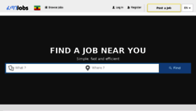 What Fetanjobs.com website looked like in 2018 (6 years ago)