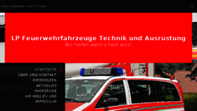 What Feuerwehrlenz.de website looked like in 2018 (6 years ago)