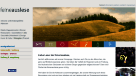 What Feineauslese.de website looked like in 2018 (6 years ago)