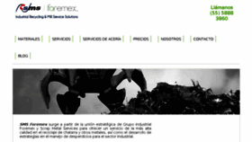 What Foremex.com.mx website looked like in 2018 (6 years ago)
