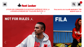 What Footlocker.fr website looked like in 2018 (6 years ago)