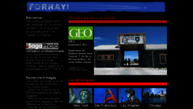 What Forray.com website looked like in 2018 (6 years ago)