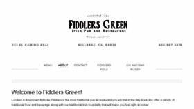 What Fiddlersgreenmillbrae.com website looked like in 2018 (6 years ago)