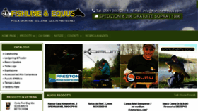 What Fishline-equus.com website looked like in 2018 (6 years ago)