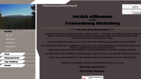 What Ferienwohnung-glockenberg.de website looked like in 2018 (6 years ago)
