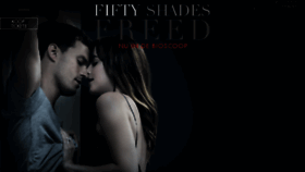 What Fiftyshades.be website looked like in 2018 (6 years ago)