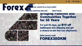 What Forexcargo.us website looked like in 2018 (6 years ago)