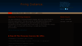 What Firingdistance.com website looked like in 2018 (6 years ago)