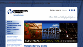 What Ferryelectric.com website looked like in 2018 (6 years ago)