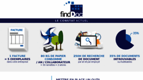 What Finddoc.fr website looked like in 2018 (6 years ago)