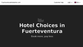 What Fuerteventurahotelsmix.com website looked like in 2018 (6 years ago)