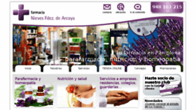 What Farmaciapamplona.com website looked like in 2018 (6 years ago)