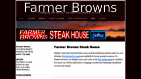 What Farmerbrowns.com website looked like in 2018 (6 years ago)