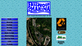 What Fallwood-marina.co.uk website looked like in 2018 (6 years ago)