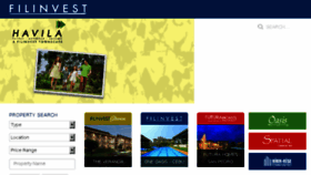 What Filinvest.com.ph website looked like in 2018 (6 years ago)