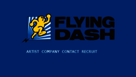 What Flyingdash.jp website looked like in 2018 (6 years ago)