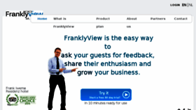 What Franklyview.com website looked like in 2018 (6 years ago)