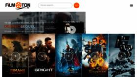 What Filmoton.eu website looked like in 2018 (6 years ago)